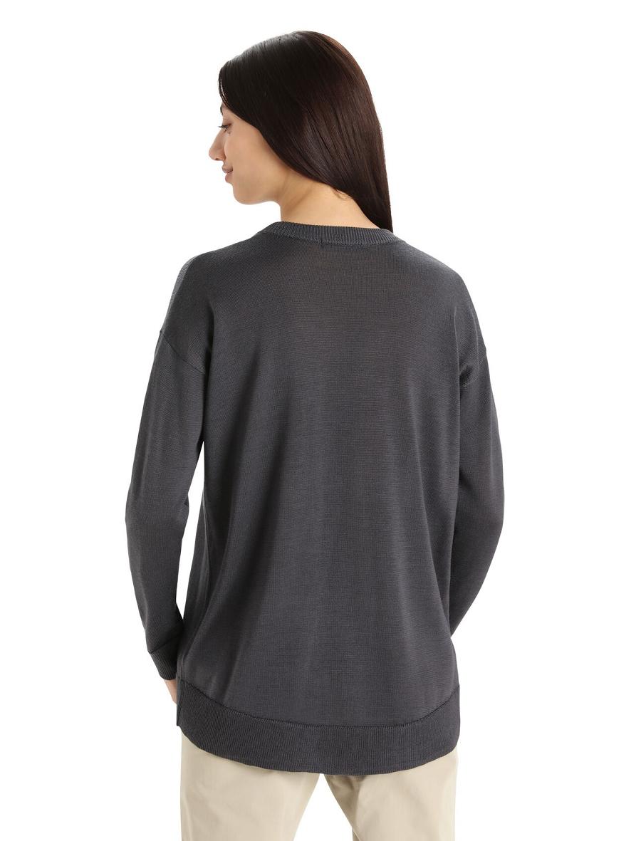 Women's Icebreaker Cool-Lite™ Merino Nova Sweater Sweatshirts Monsoon | CA 1332PJJQ